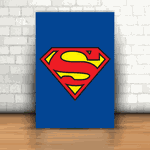 Placa Decorativa - Superman Logo