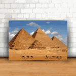 Placa Decorativa - Pirâmides Egípcias