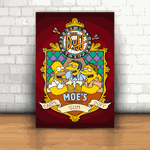 Placa Decorativa - Moe's Simpsons