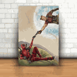 Placa Decorativa - Deadpool Mod. 15
