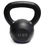 Kettlebell Pintado 14 Kg Crossfit Treinamento Funcional Musculação 