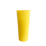 Copo Long Drink Amarelo Fechado - Caixa com 100 unidades 