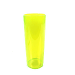 Copo Long Drink Amarelo neon- Caixa com 100 unidades 