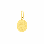 Medalha de Divino Espírito Santo em Ouro 18K Pequena