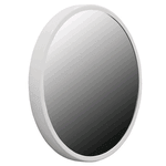 Espelho Redondo Branco 50cm Reduna PD0455