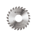 Disco de Serra Circular Riscador 100 mm X 24 Dentes 3,0-4,2/2,2 F25,4 Fepam