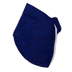 Respirador Descartável Tipo PFF2 (S) Azul Royal - Kit com 10 un. 
