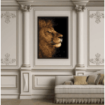 Quadro Decorativo Leão