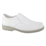 Sapato Branco Masculino Vidone Casual Solado Cinza