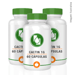 Cactin 1000mg 60cápsulas Combo 3 meses (3 potes com 60 cápsulas cada)