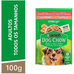 Dog Chow Ração Úmida Cães Adultos Mix de Frango e Carne 100g