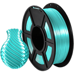 Filamento PLA+ Silk 1.75mm 1Kg - Verde