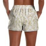 short dourado feminino