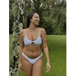 Top Nelly Branco Canelado
