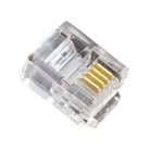CONECTOR MACHO RJ11 6X4 