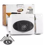 FECHADURA TRAVER 90 REVERSIVEL 12V BRANCA PPA