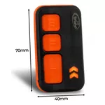Controle Remoto Stone 3B (Pretp / Laranja)