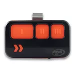 Controle Remoto Stone 3B (Pretp / Laranja)