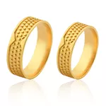 Alianças De Casamento Em Ouro Amarelo