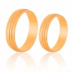 Alianças De Casamento Em Ouro Rose