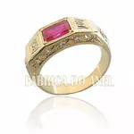 Anel De De Formatura Em Ouro 18k