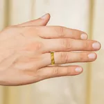 Alianças De Casamento De Ouro 18k