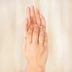 Lindas Alianças De Noivado e Casamento Em Ouro Amarelo 18k