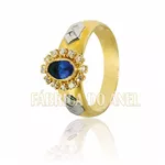 Anel De Formatura Em Ouro Amarelo 18k 0,750 Fa-231-z
