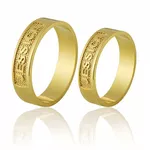 Alianças De Noivado e Casamento Em Ouro Amarelo 18k 