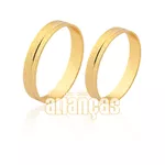 Alianças De Noivado e Casamento Em Ouro
