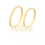 Aliança Fina Em Ouro