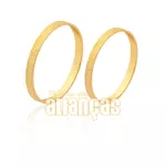 Alianças De Noivado e Casamento Em Ouro Amarelo 18k 0,750