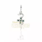 Pingente De Formatura De Enfermagem Em Ouro Branco 18k 0,750 P-22-b