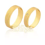 Alianças De Casamento Em Ouro