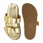 Papete Grécia Metal Fivela Dourado
