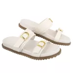 Papete Caribe Slide Enfeite Fivela OffWhite