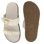 Papete Caribe Slide Enfeite Fivela OffWhite