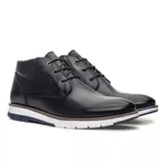 Bota Casual Marçal Couro Napa Preto