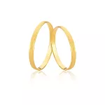 Alianças De Ouro 18k Diamantadas