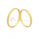 Alianças De Casamento Baratas ouro 10K