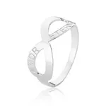 Anel Feminino Infinito Em Ouro