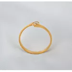 ANEL NOIVADO OURO 18K 2G MODELO AURA 