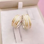 Aliança Em Prata - Lucimara 7MM Banho de Ouro