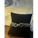 Pulseira Cabeça de Dragão Prata 