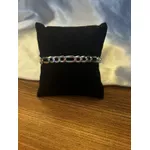 Pulseira 3 em 1 Masculina Prata 