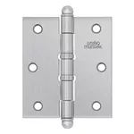 Dobradiça Aço 3" X 2 1/2" Linha Média - 201 Branca União Mundial