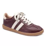 Tênis Casual Couro Urban Bordô