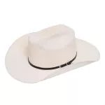 Chapéu Americano Lona Branco Country Unissex