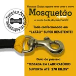 GUIA LONGA de 5 METROS Vermelho e Preto 