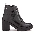 Bota Cano Curto, Jade - Preta.